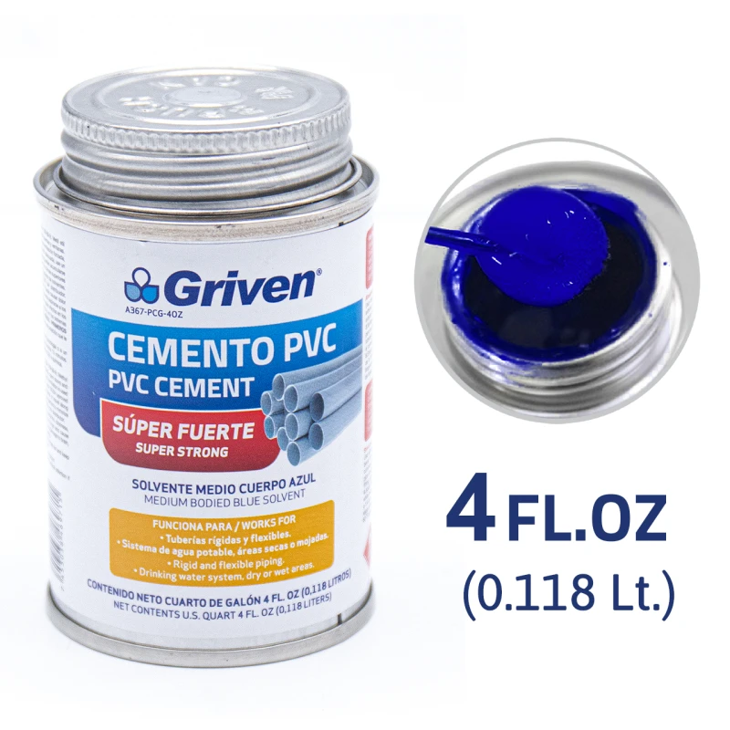 SOLDADURA PVC CONDICIONES HUMEDAS 4ONZ GRIVEN